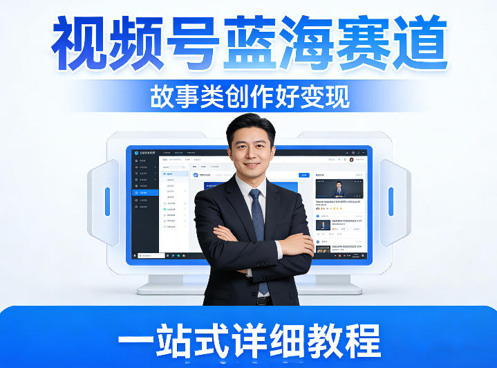 视频号蓝海赛道，故事类创作好变现，一站式详细教程-冒泡网