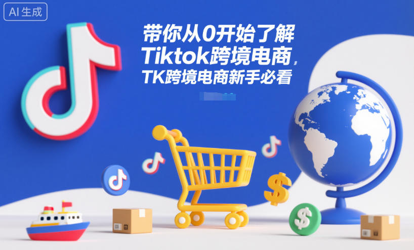 带你从0开始了解Tiktok跨境电商，TK跨境电商新手必看-冒泡网