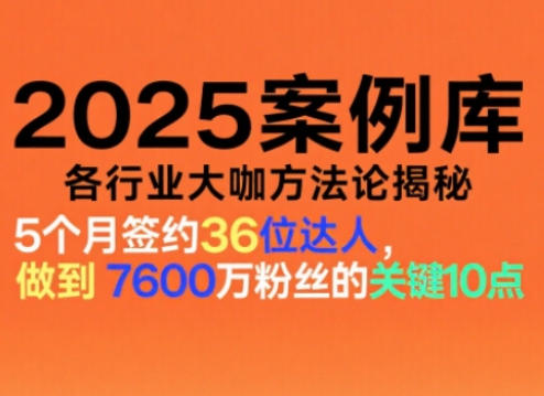 0c919afaface26321ad0c7f328600ed9.jpeg 波波来了案例库,收录各行业大咖的方法论,各行业大咖方法论揭秘(更新2026年3月)