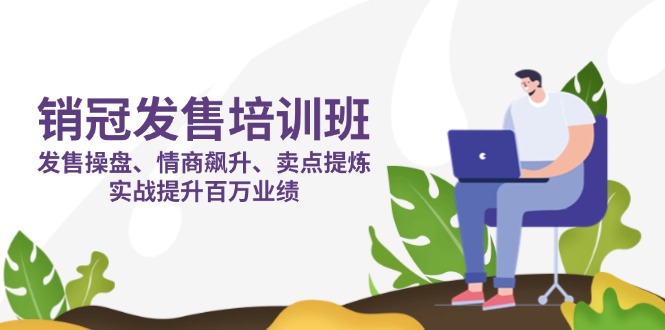 销冠 发售培训班：发售 操盘+情商 飙升+卖点 提炼，实战提升百万业绩-冒泡网