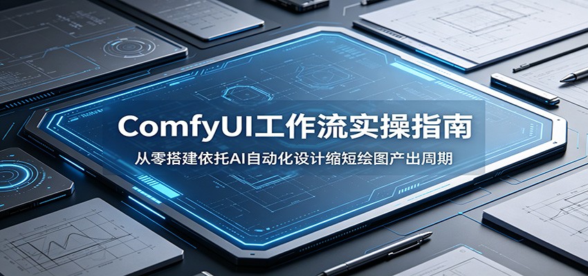 ComfyUI 工作流实操指南：从零搭建依托AI自动化设计缩短绘图产出周期-冒泡网