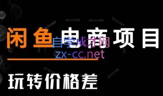 亿创繁星·闲鱼电商项目(玩转价格差)-冒泡网