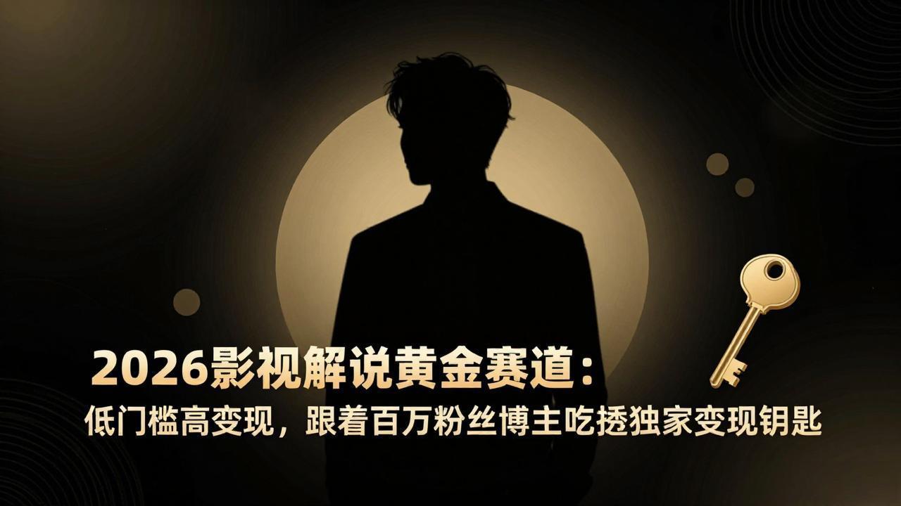 24bbd17a53fdbc0c47dad450da860045.jpeg 2026影视解说黄金赛道:低门槛高变现,跟着百万粉丝博主吃透独家变现钥匙