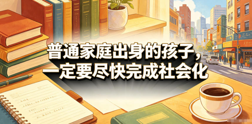 付费文章：普通家庭出身的孩子，一定要尽快完成社会化-冒泡网