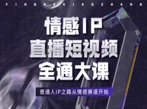 情感IP直播短视频全通大课，普通人IP之路从情感赛道开始-冒泡网