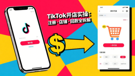 大熊跨境·TikTok从开店到投流的进阶课-冒泡网