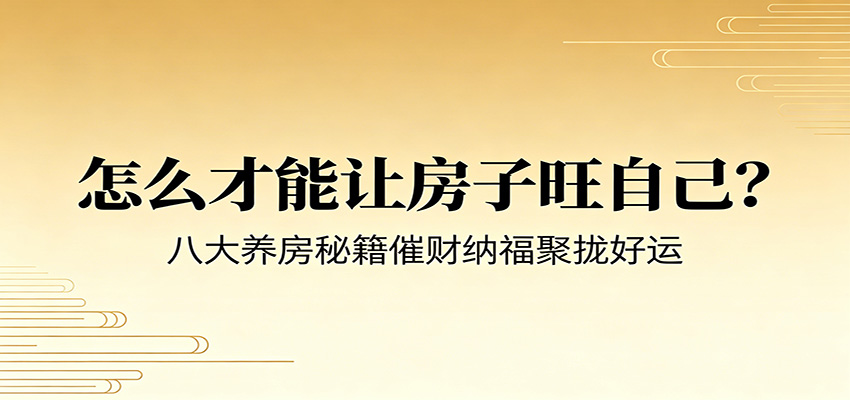 付费文章《怎么才能让房子旺自己？》八大养房秘籍催财纳福聚拢好运-蜗牛学社