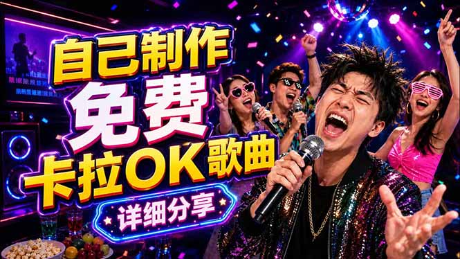 4ebfbc5dde738212a907dd82b08d3249.jpeg 免费卡拉OK歌曲制作全攻略:音轨分离字幕制作,零基础快速做出专业K歌视频