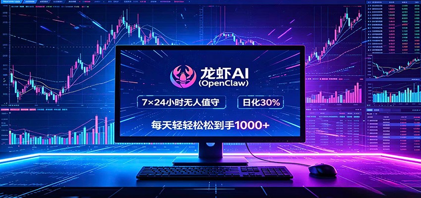 龙虾AI(OpenClaw)全自动挂机，智能操控电脑高效执行任务，每天轻松到手四位数-冒泡网