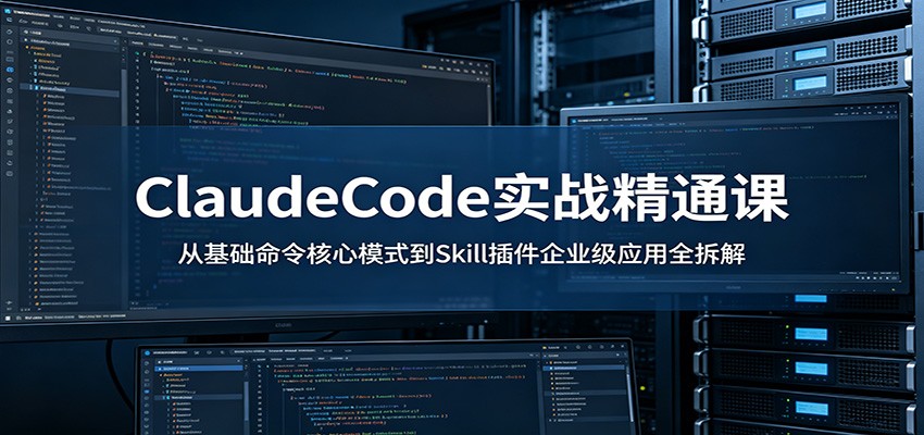 ClaudeCode实战精通课：从基础命令核心模式到Skill插件企业级应用全拆解-冒泡网