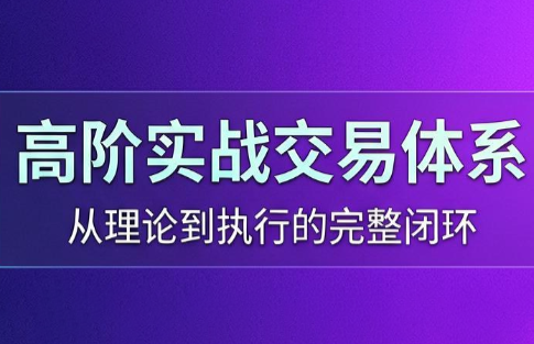 高老师·高阶实战交易体系(更新6月)-冒泡网