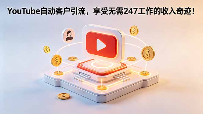 YouTube 自动客户引流，享受无需 247 工作的收入奇迹！【原创双语字幕】-冒泡网
