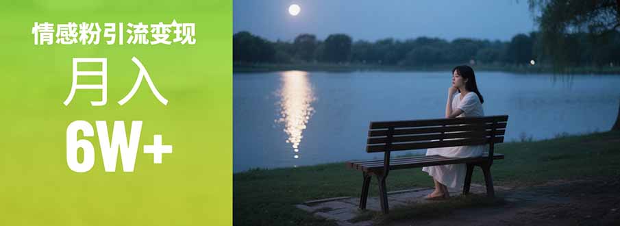 情感粉引流变现实操课：单月变现6w+，情感粉引流变现实操课-冒泡网