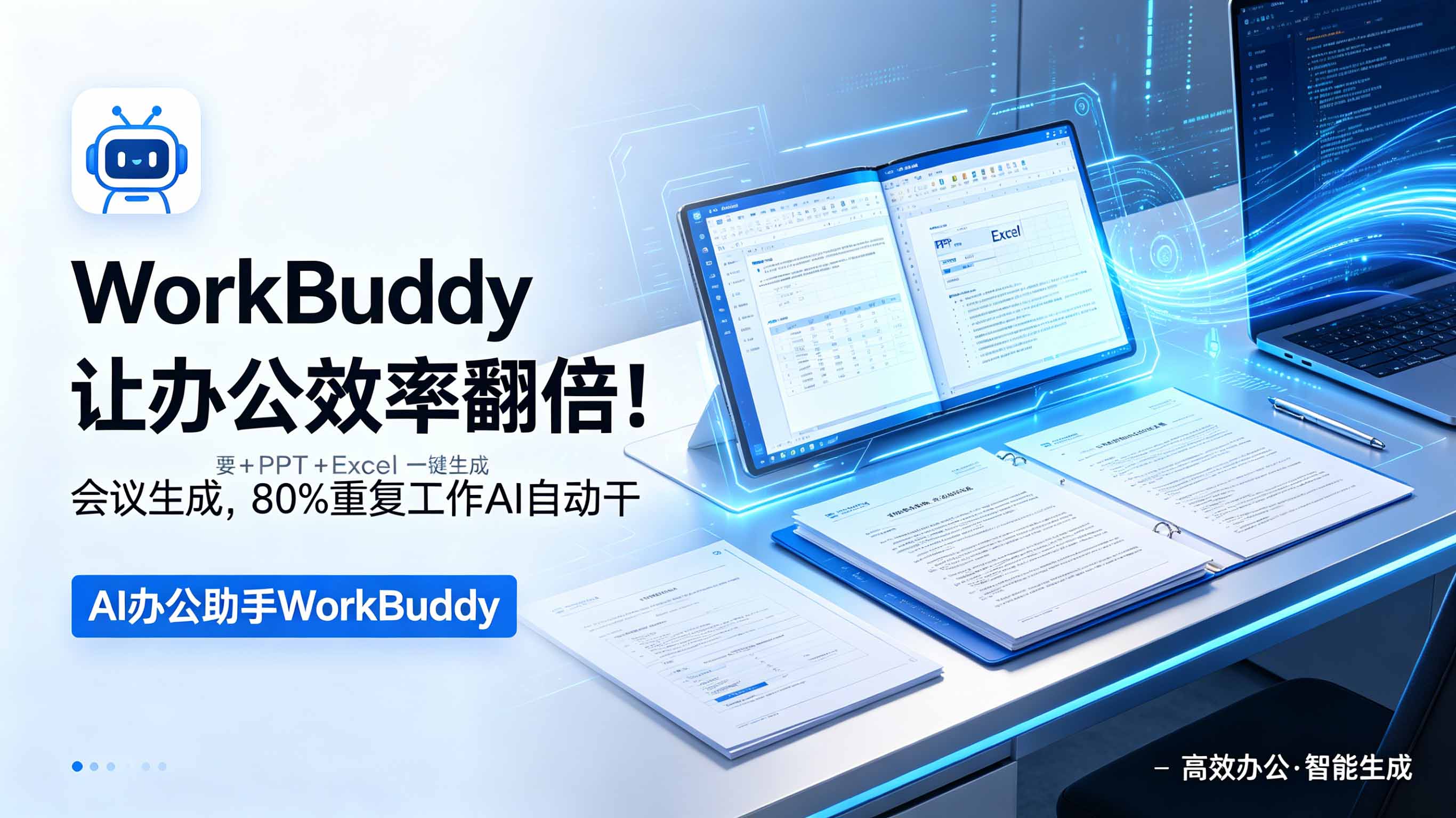 931c8184ffd8fce72d279ee07b501ce8.jpeg WorkBuddy让办公效率翻倍!会议纪要+PPT+Excel一键生成,80%重复工作AI自动干