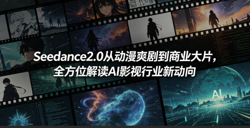 Seedance2.0从动漫爽剧到商业大片，全方位解读AI影视行业新动向-冒泡网