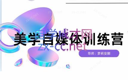 安娜·美学自媒体IP系统课-冒泡网