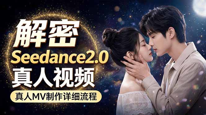 Seedance 2.0电影级真人 MV全流程拆解：提示词、运镜、粒子特效，手把手实操-冒泡网
