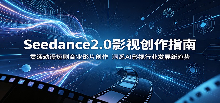 Seedance2.0影视创作指南：贯通动漫短剧商业影片创作，洞悉AI影视行业发展新趋势-冒泡网