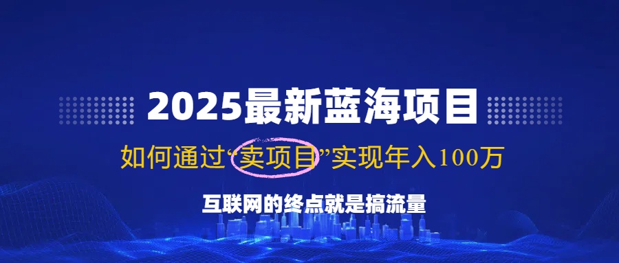 2025最新蓝海项目，零门槛轻松复制，月入10万+，新手也能操作！-冒泡网