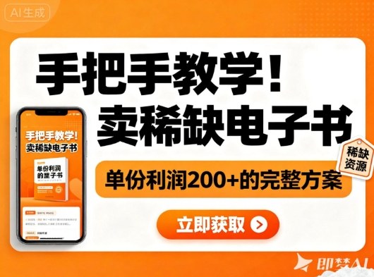 dc6f1bbddf7c21dbde46b84dc057cfba.jpeg 手把手教学!在小红书卖稀缺电子书,单份利润2张+的完整方案