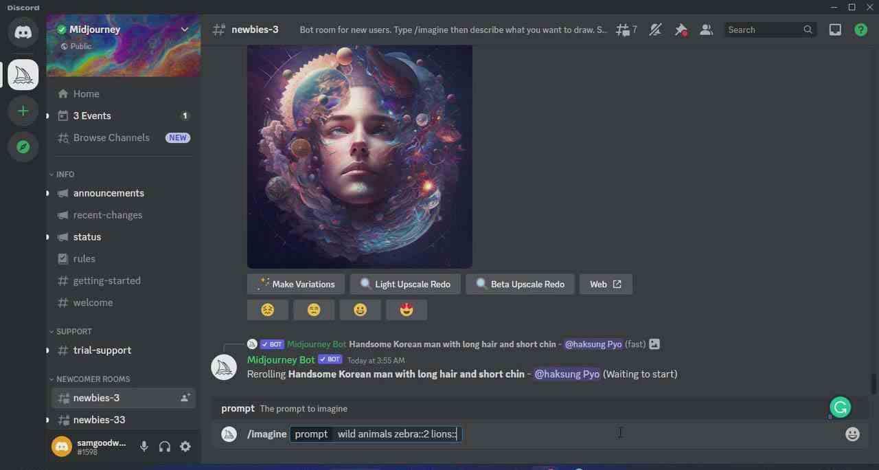 Midjourney AI人工智能艺术图片从入门到高级创作教程-33节课-中英字幕-冒泡网