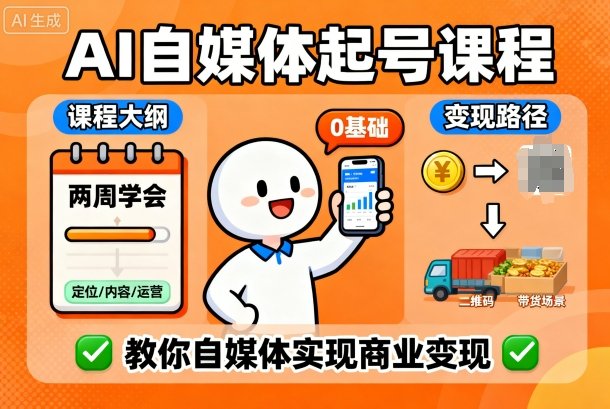 f3b07024d83e023f1f7afa0c94f6e0c7.jpeg AI自媒体起号课程,0基础小白两周学会,教你自媒体实现商业变现